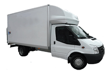 Van Hire Canvey Island - Ford Luton Box Tail Lift - Van hire Canvey island